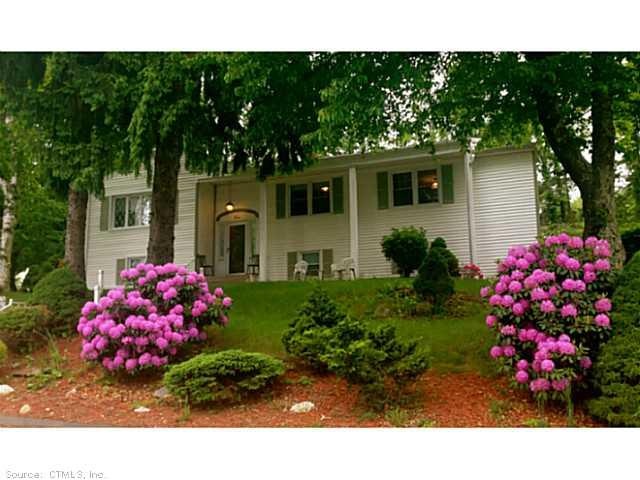 Exterior Front. Front of Home with meticulous land