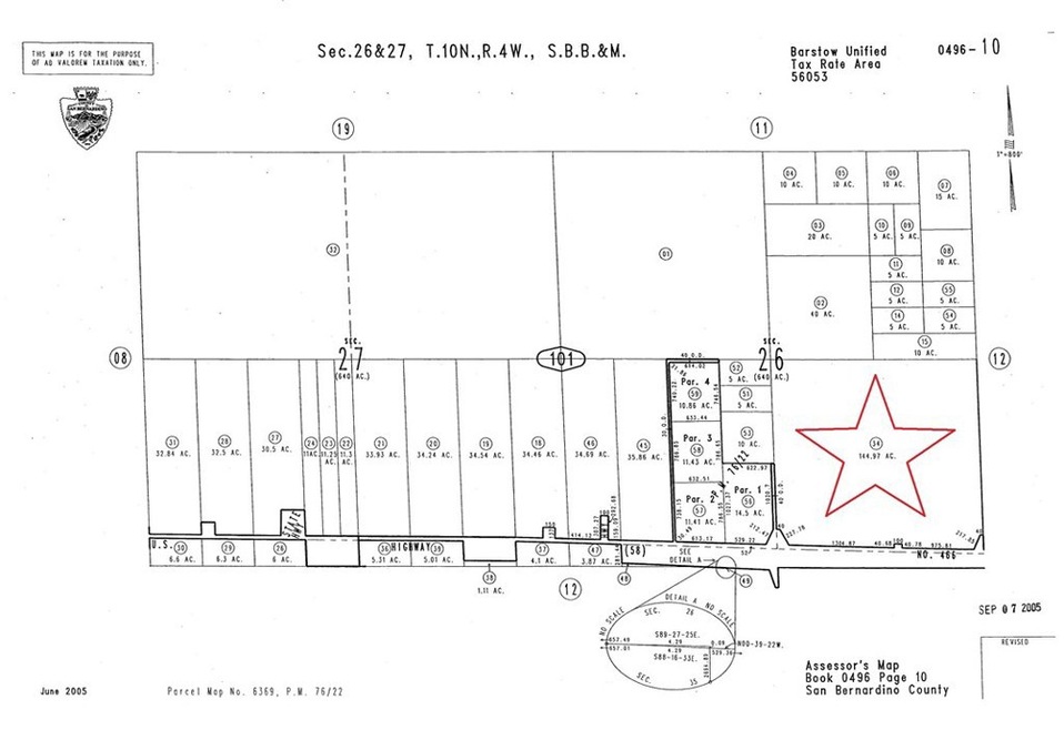 0 Barstow-Bakersfield Hwy, Hinkley, CA - photo 1