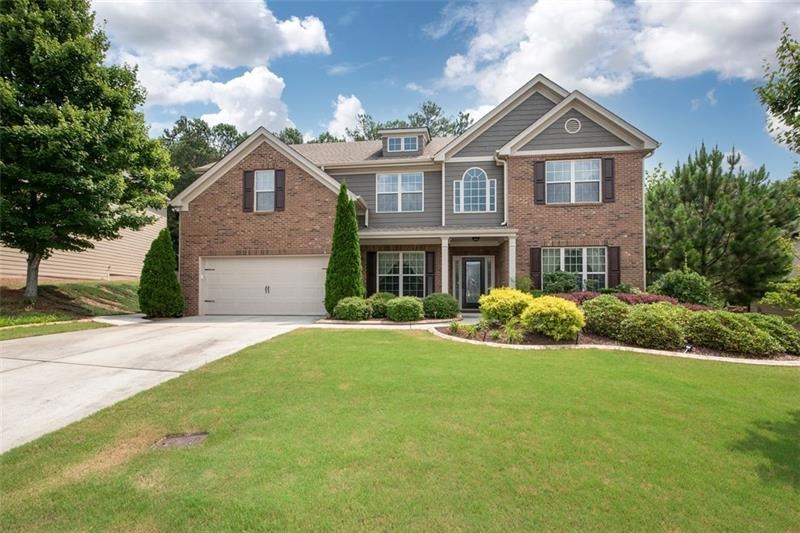 Beautiful brick front exteiror