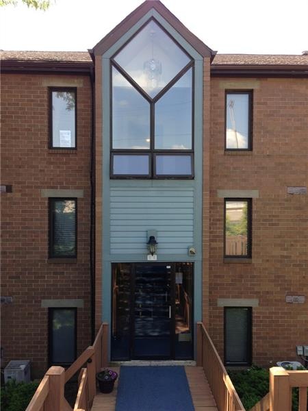 Well maintained mid-rise building.