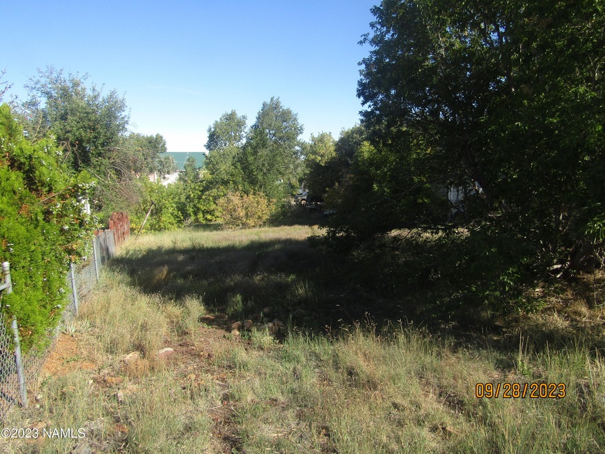 View from back of lot