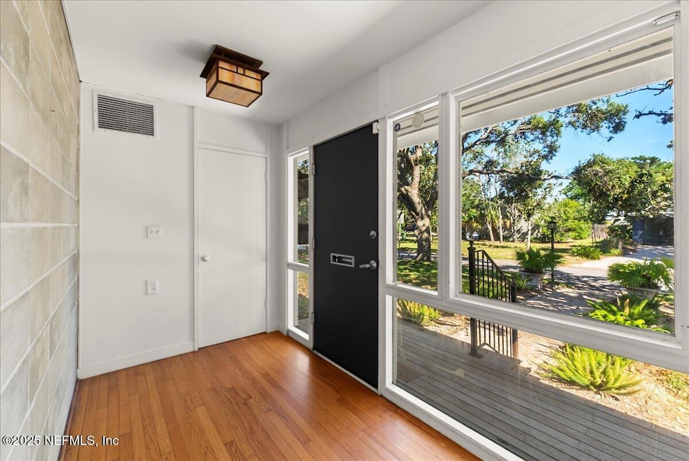 Entry Facing out