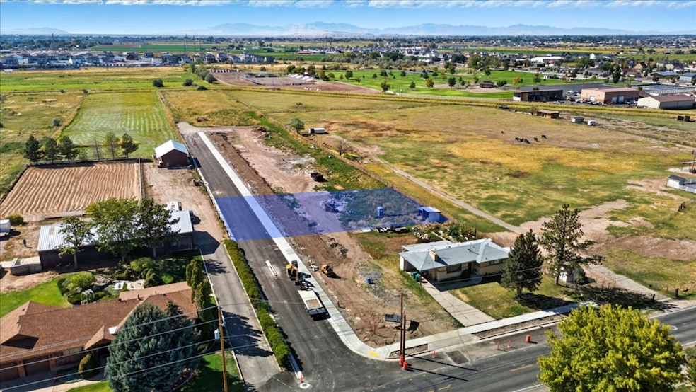View of rural area with mountains