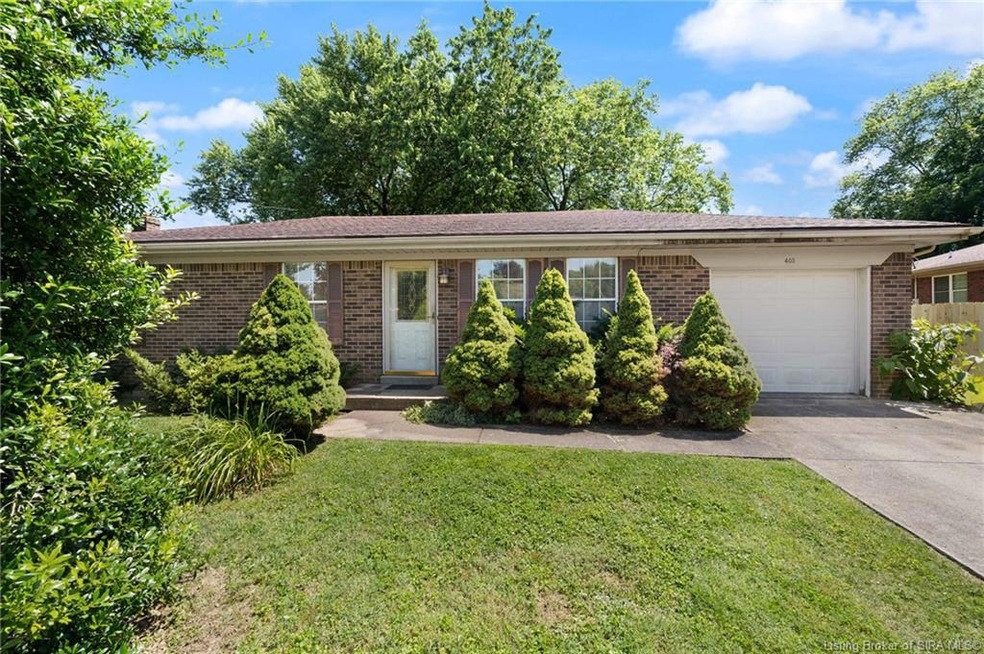 403 Hamlet Dr., New Albany, IN  47150