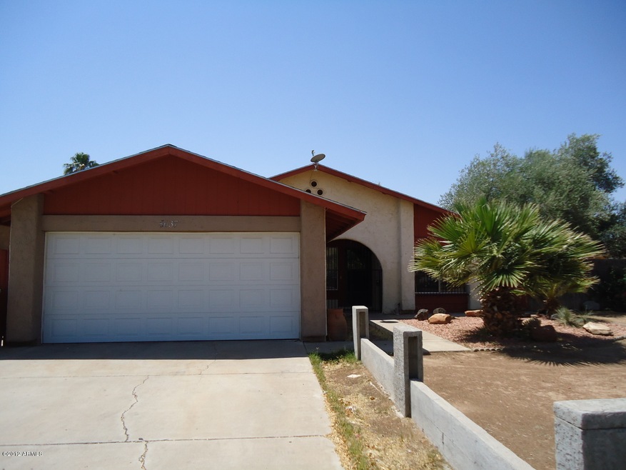 Front of the house