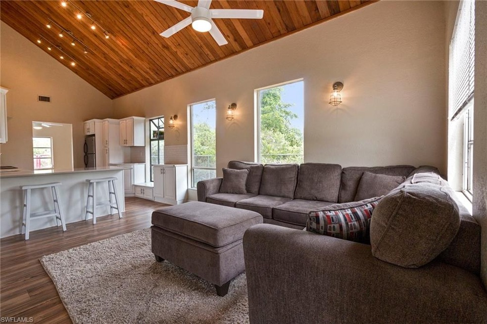 Great Room Vaulted Ceilings.
