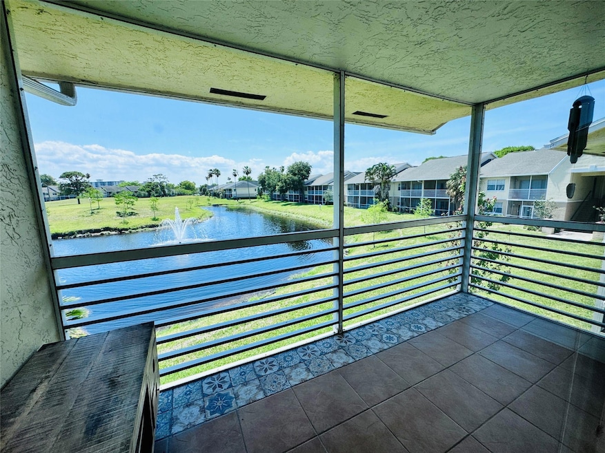 Screened in balcony with nice views of the cascadi