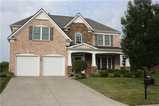 Upgraded brick and stone front elevation on this Dorsett floor plan!