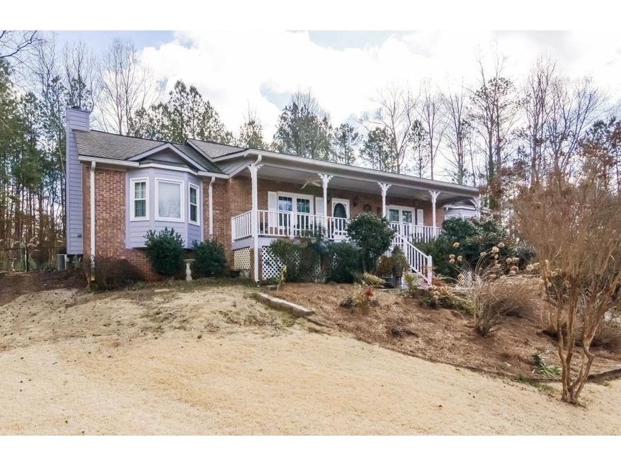 Welcoming front porch