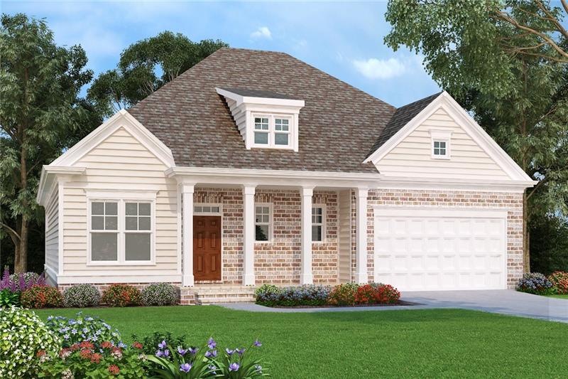 this is a rendering the Castlemain floorplan