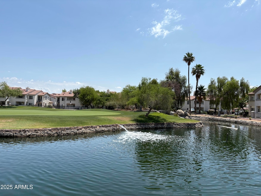 Golf Views & Serene Waterfall