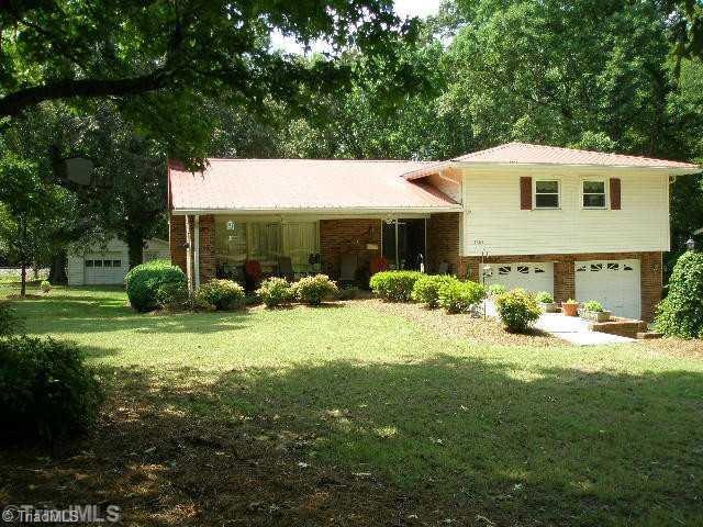 Exterior Front. Well maintained home sits impressively on this corner lot.