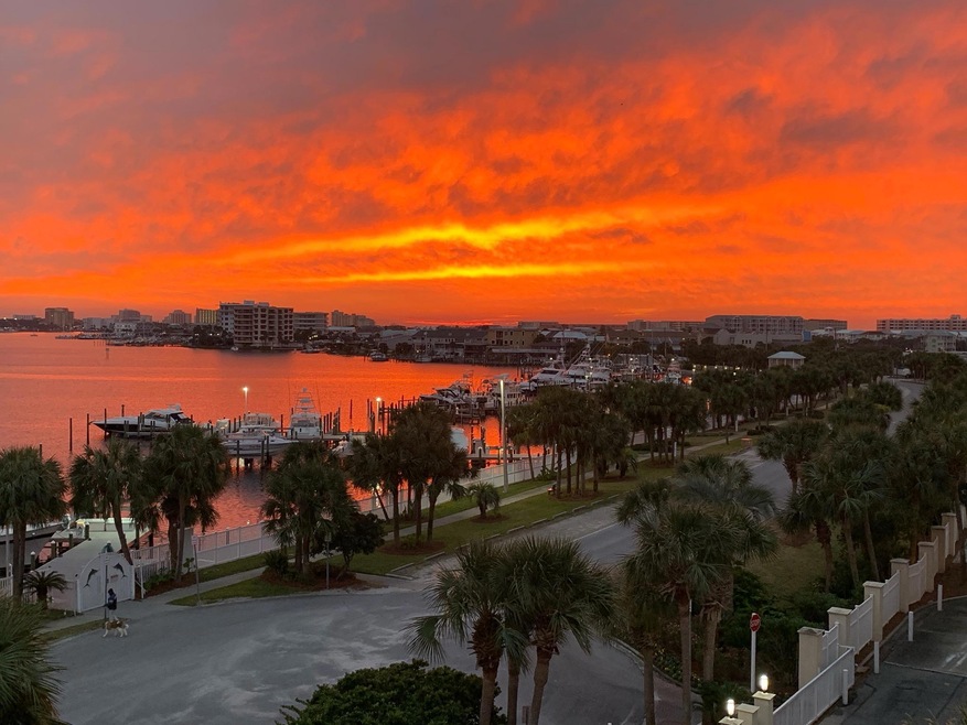 Sunrise Over Destin Harbor