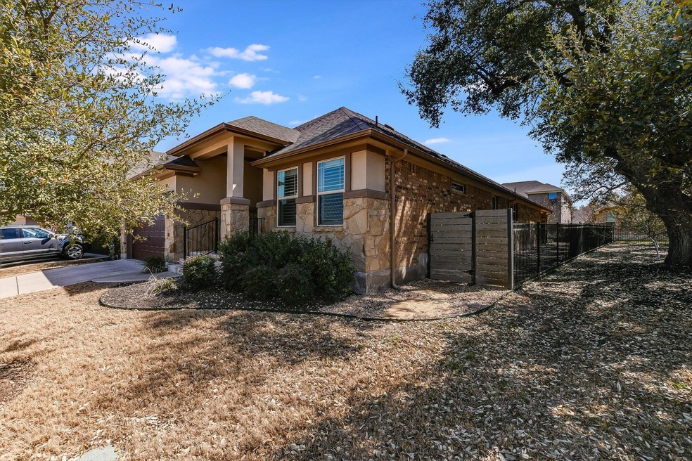 View of home's exterior featuring stucco siding, 