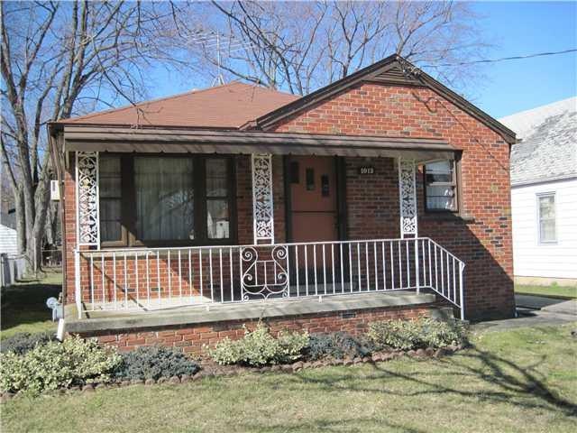 Exterior Front Beautiful Brick Ranch with front po