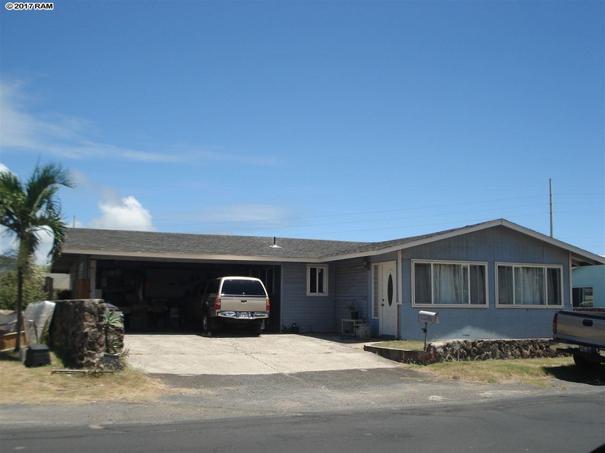 Exterior street front elevation for main house.