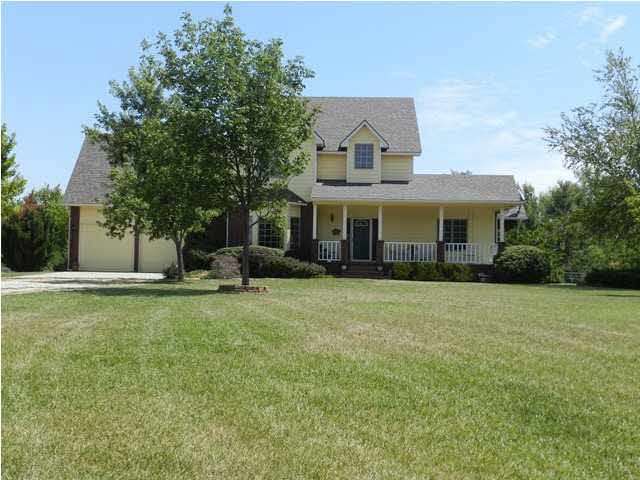 Front View of this Beautiful Custom Built Home! Th