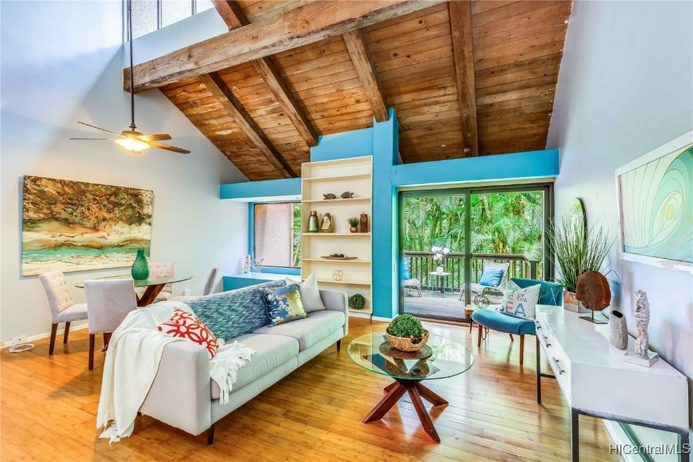 High-vaulted ceilings and your main living area, w