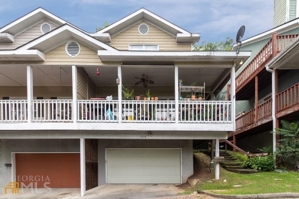 Overlook at Walnut - unit on the left with garage