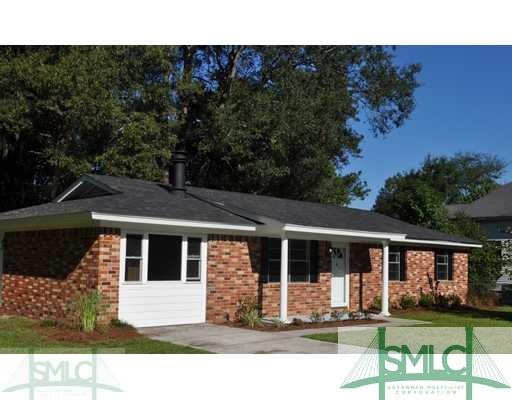 Exterior Front. Freshly Painted Facia w/ new porch