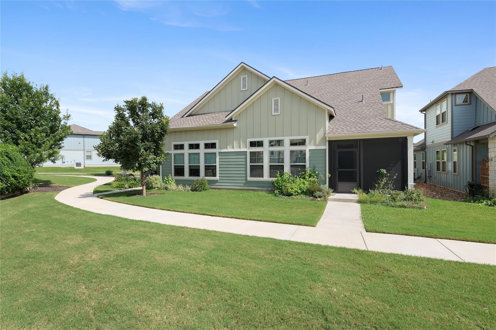 View of front of home with board and batten sidin