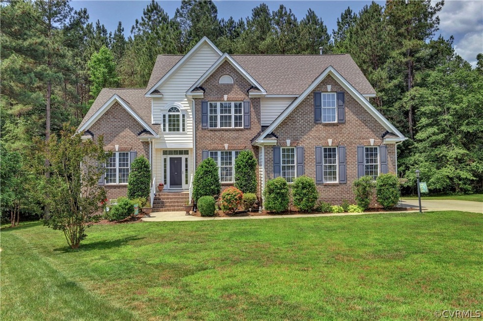 Approximately half acre cul-de-sac lot