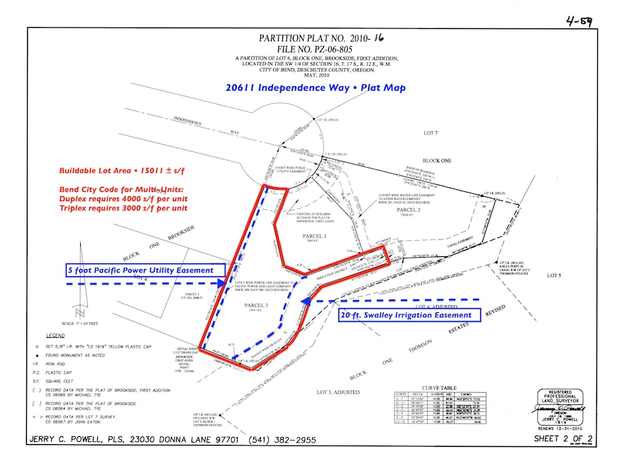 Plat Map Photo