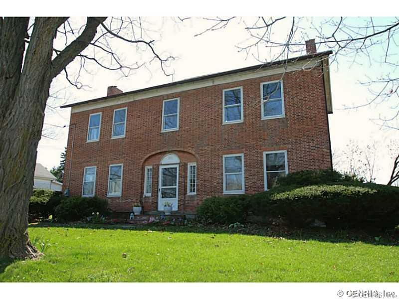 Exterior Front. Authentic Federal Style Brick Beau