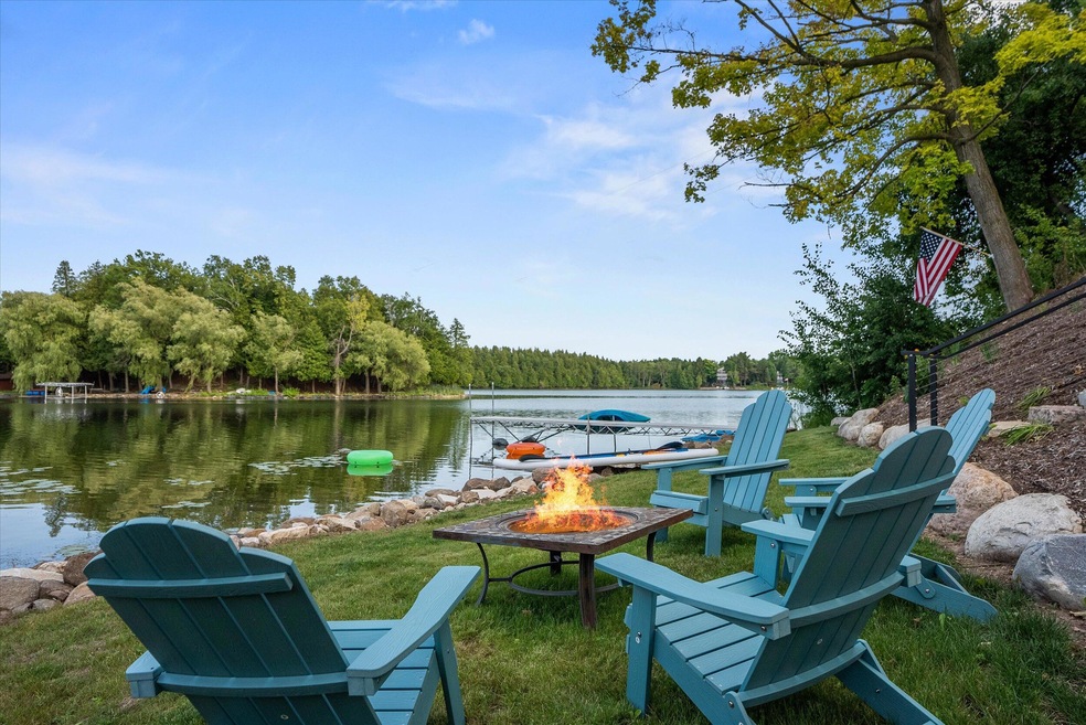 Firepit Overlooking the Water