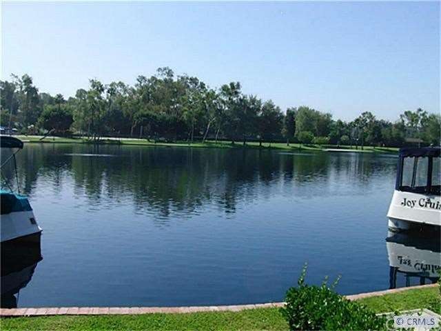 Lake view from end of greenbelt.