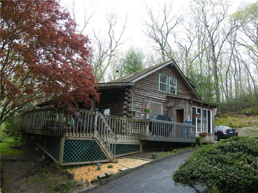 Exterior with deck