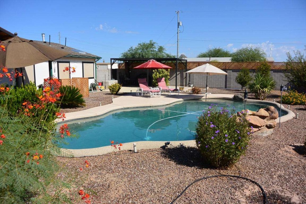 Pool and yard