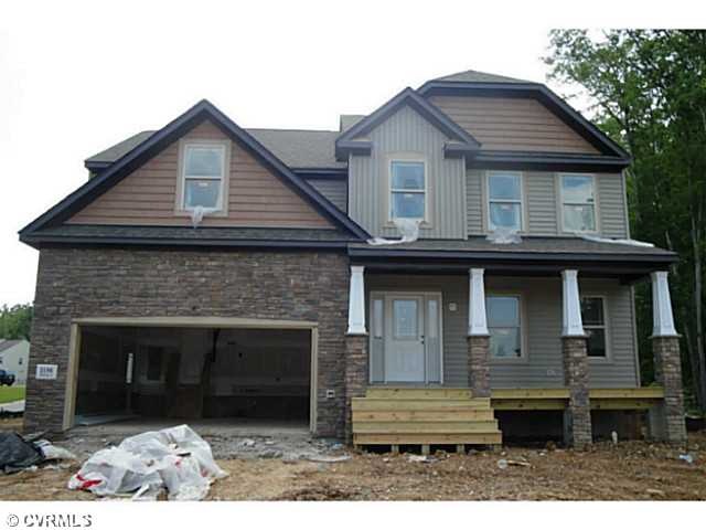 Exterior Front - Brittany Plan by Lifestyle Builde