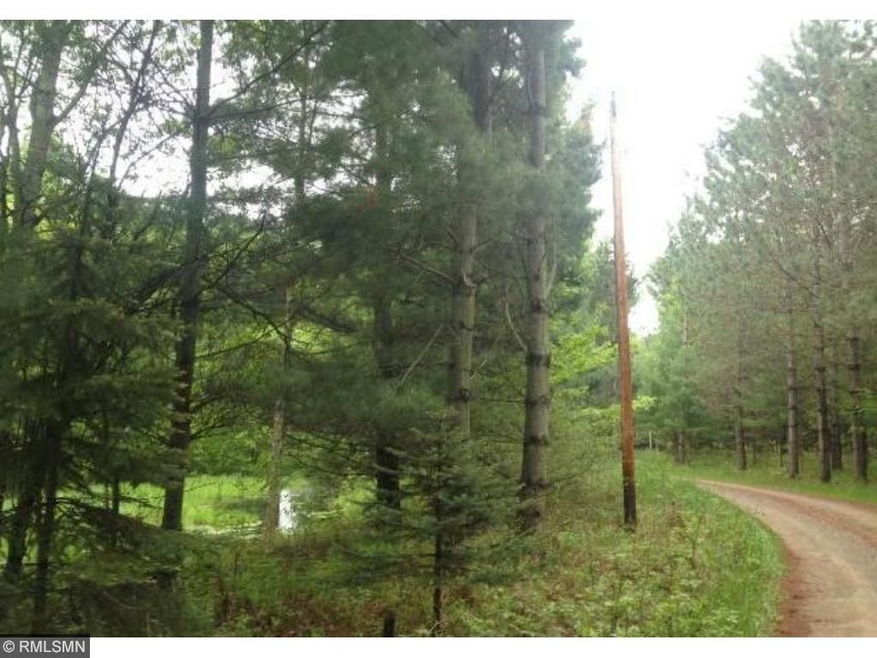 Summer scene showing pond and Timber Lane easement