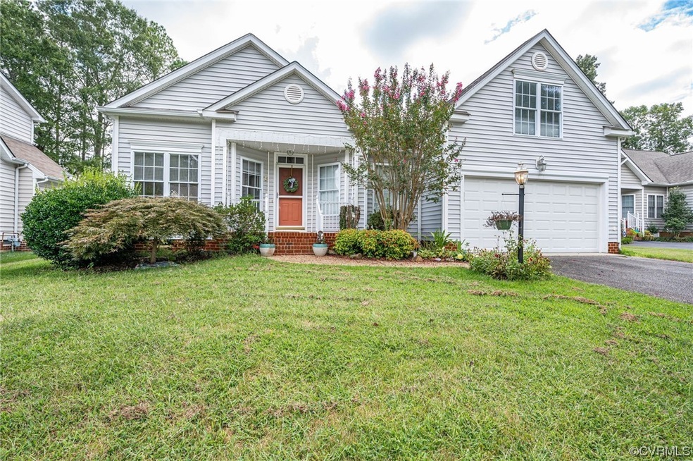 Exterior view, front of home