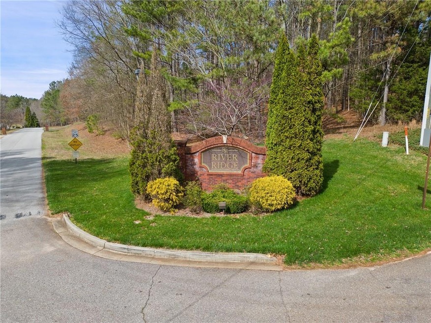 Community sign with a yard