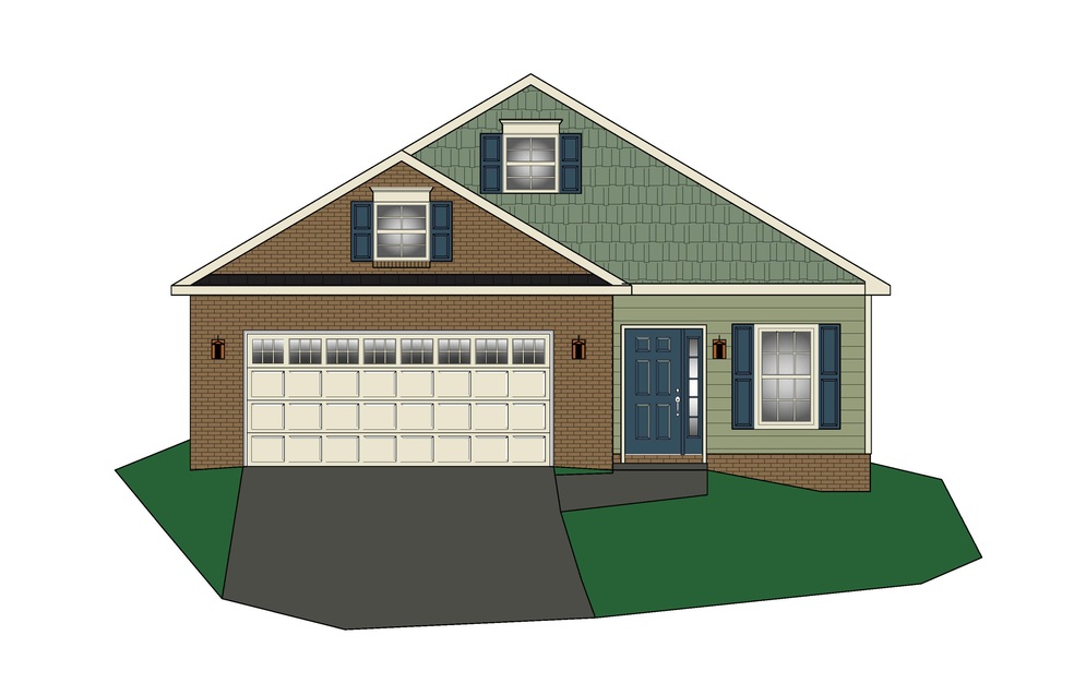 Sunranch Front Elevation Rendered
