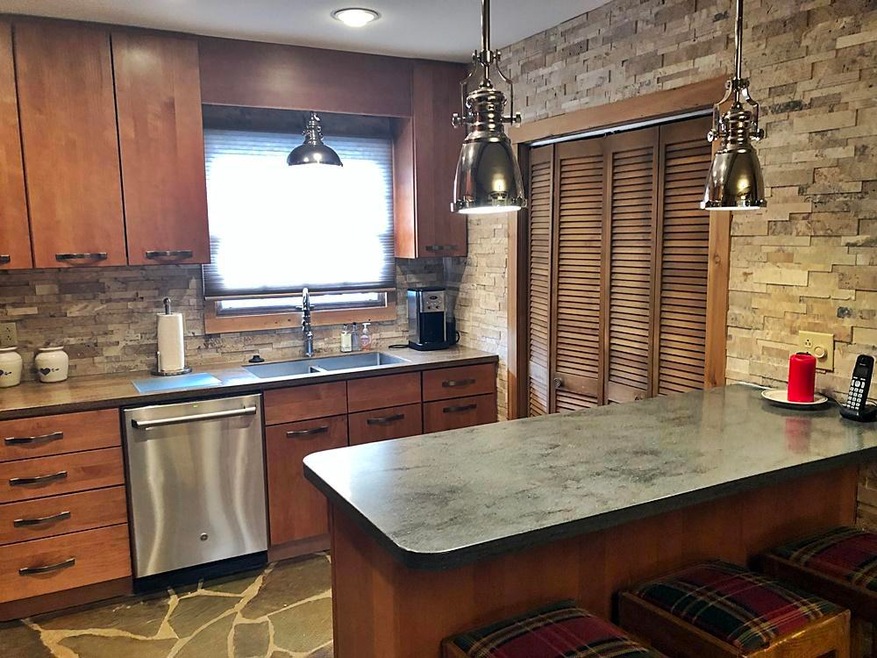 remodeled kitchen