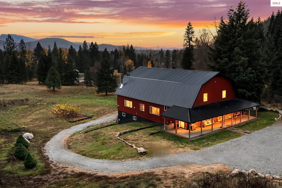 The Big Red Barn...at dusk...