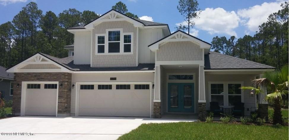 Boca II D siding with stone