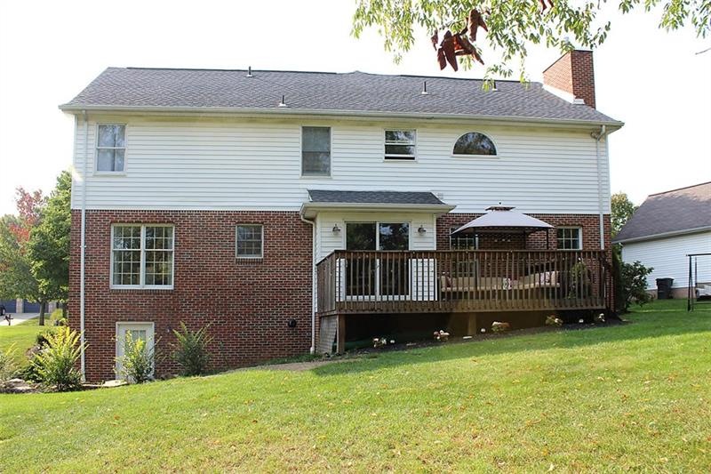 Back of house and yard