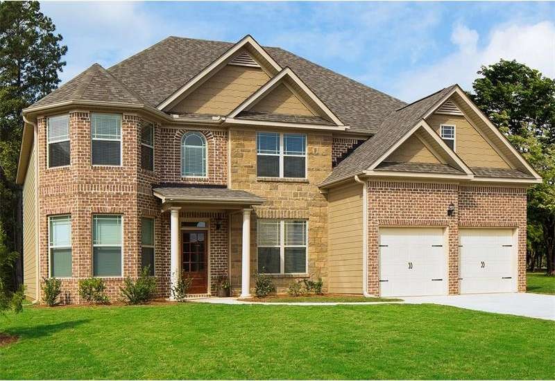 Oakwood Elevation E - Stock Photo
