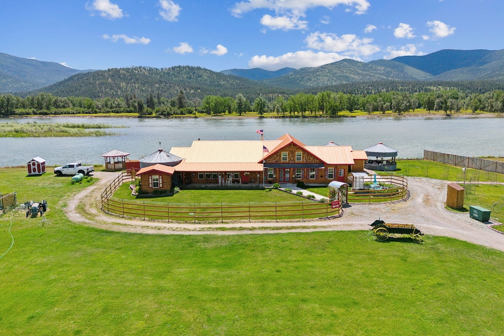 17 Clark Fork Court with Mountain and Clark Frk River Views