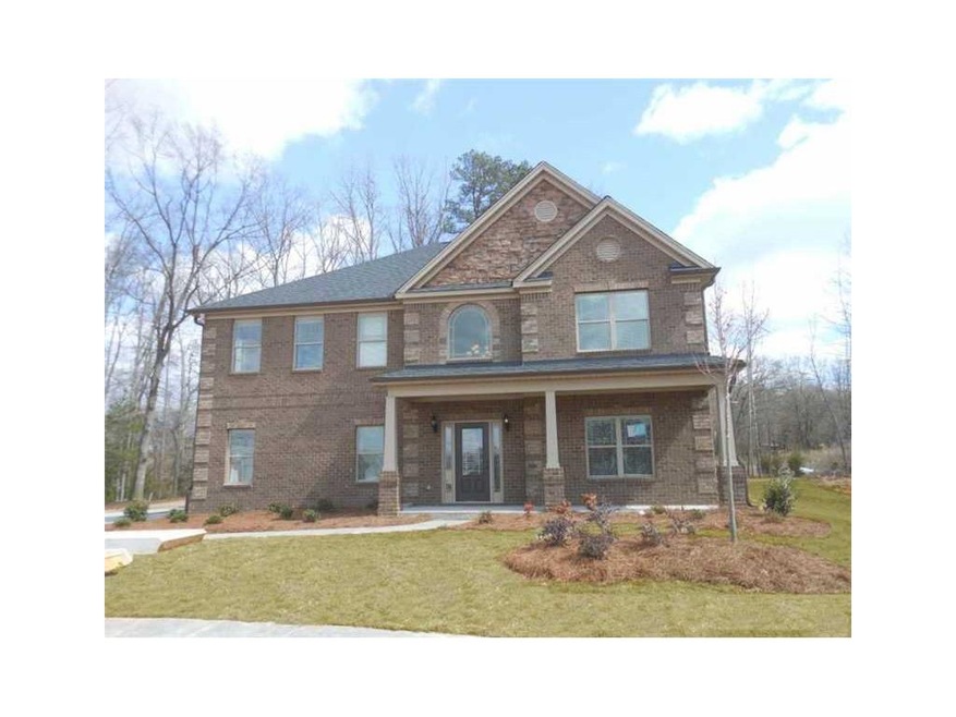 Exterior Front. *Stock Photos* Abigail floor plan.