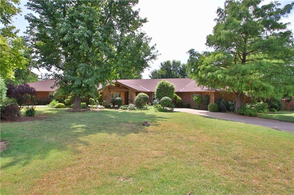 Circle drive and dramatic front entry