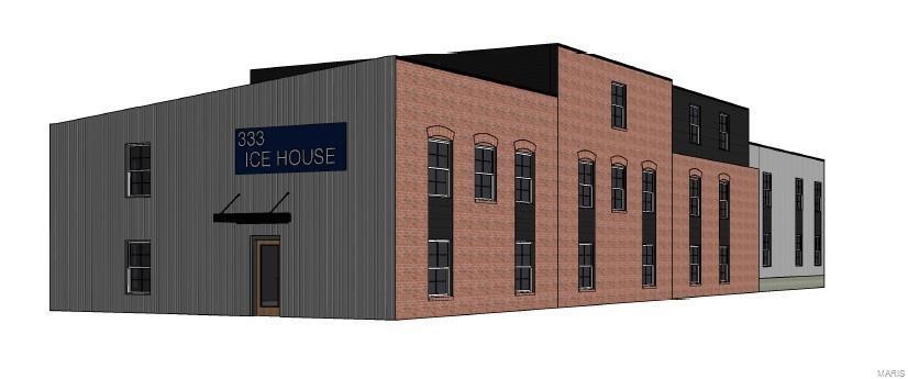 Welcome to Ice House Apartments Located at 333 S Kansas - Architect's Sketch