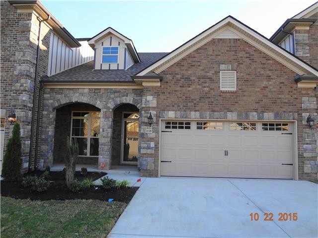 Beautiful brick and stone townhomes of Rockbridge Cove.  Small neighborhood when we are finished.