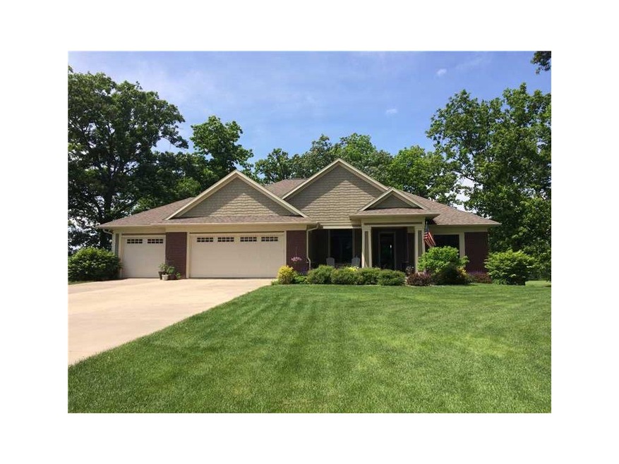 Front Exterior. Hardy Board w/Partial Brick.  Conc