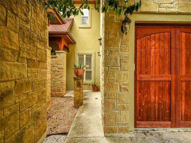 Walkway to front door