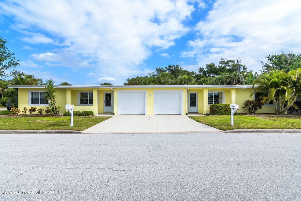 Front View of Duplex